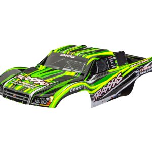 Traxxas BODY SLASH 4X4 GRN CLIPLESS