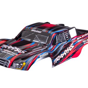 Traxxas BODY SLASH 4X4 RED COMPLETE