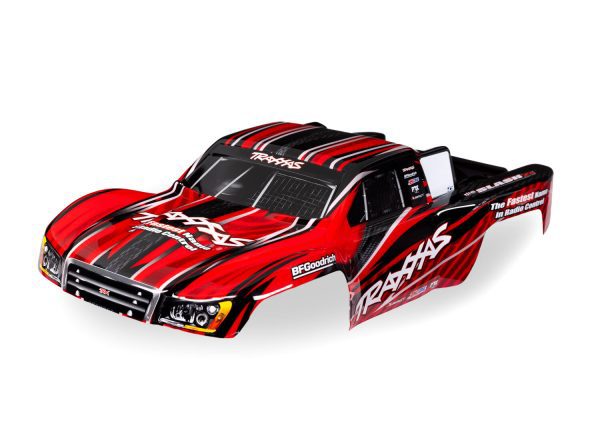Traxxas BODY 1/16 SLASH 4X4 RED