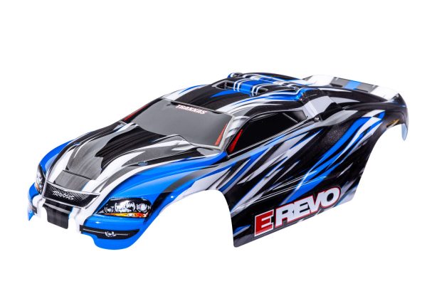 Traxxas BODY 1/16 E-REVO BLUE