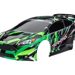 Traxxas BODY FORD FIESTA ST RALLY VXL GRN