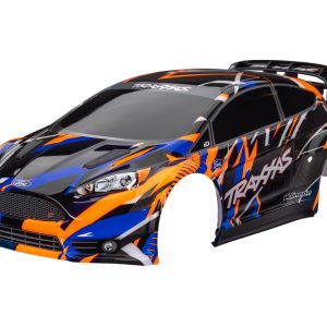 Traxxas BODY FORD FIESTA ST RALLY VXL ORNG
