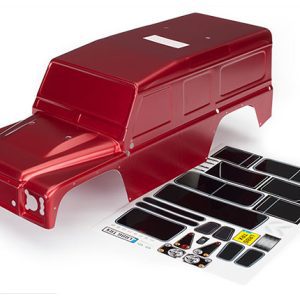 Traxxas BODY TRX-4 DEFENDER RED DECALS