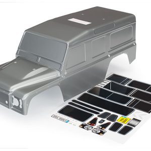Traxxas BODY TRX-4 DEFENDER SLVR DECAL