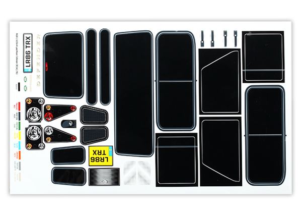 Traxxas DECAL TRX-4 LAND ROVER