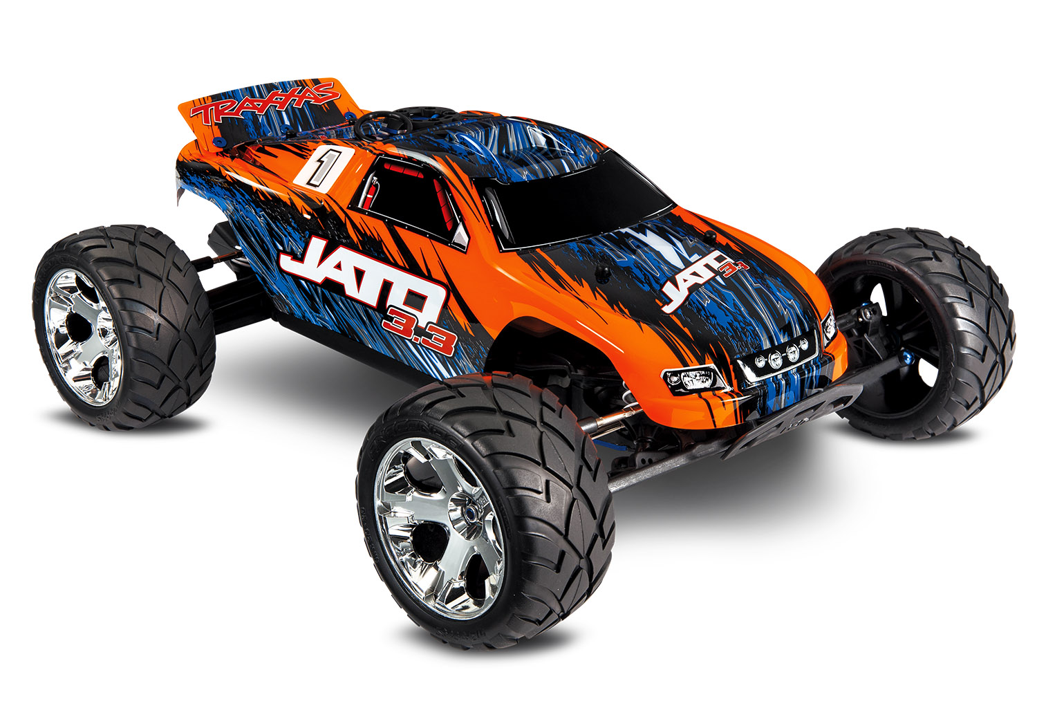 Traxxas Jato 3.3 w/TSM 1/10 scale 2 Speed Nitro Powered