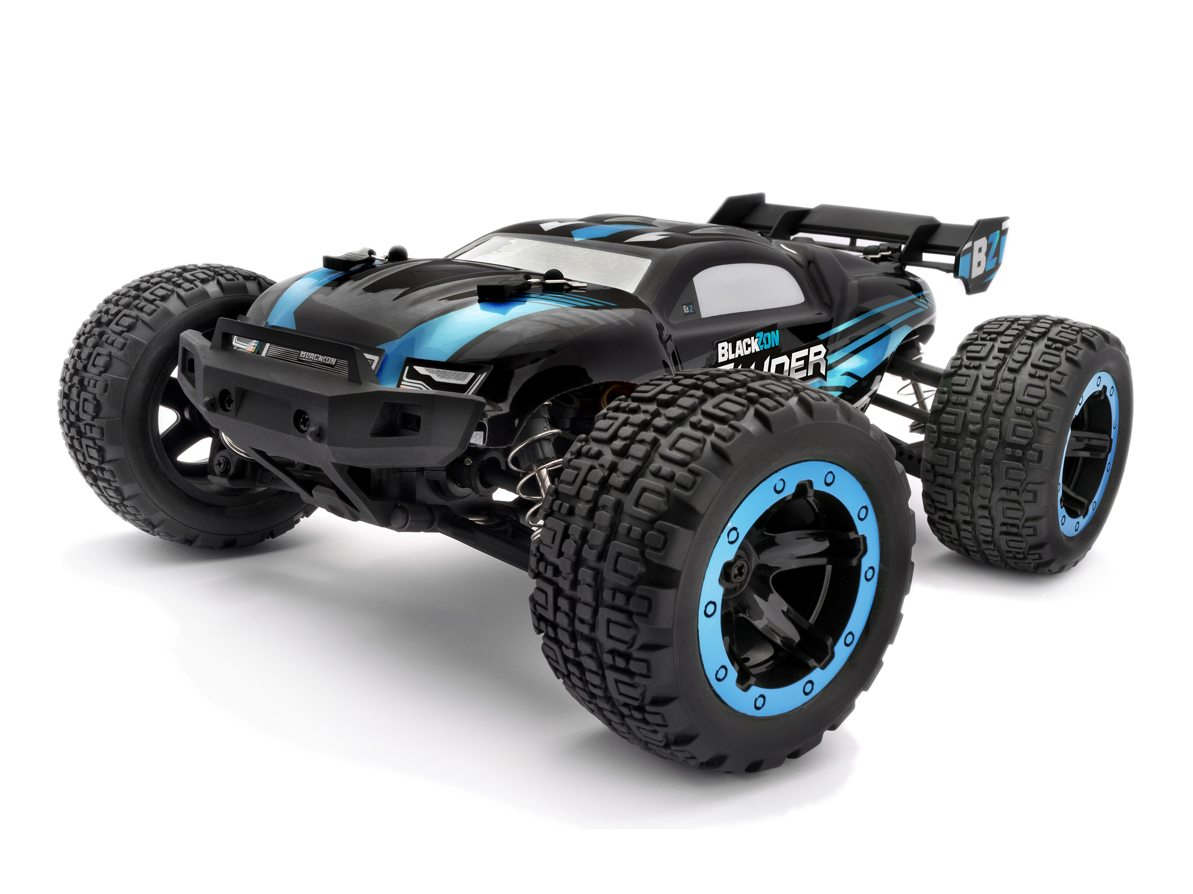 BlackZon Slyder 1/16th RTR 4WD Electric Stadium Truck - Blue - Image 2