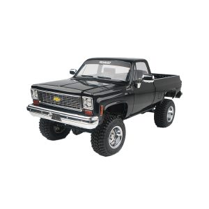 RC4WD Trail Finder 2 "LWB" RTR with Chevrolet K10 Scottsdale Hard Body Set - Black