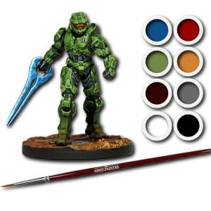 Mantic Models Halo: Flashpoint - Paint Set with Master Chief Model