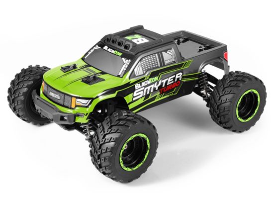 BlackZon Smyter MT Turbo 1/12 4WD RTR 3S Brushless - Green - Image 2