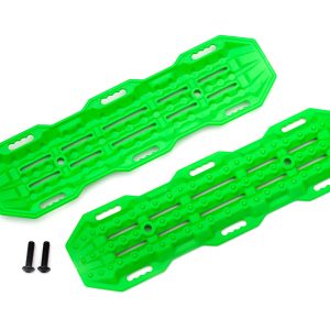 Traxxas TRACTION BOARDS, GREEN/ MOUNTING HARDWARE