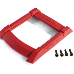 Traxxas SKID PLATE ROOF BODY RED MAXX