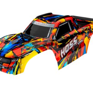 Traxxas BODY HOSS 4X4 VXL SOLAR FLARE