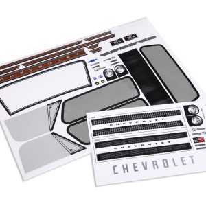 Traxxas DECAL SHEET, 69-72 BLAZER
