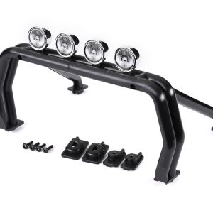 Traxxas ROLL BAR ASSM (BLK)/MOUNTS (L&R)