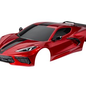 Traxxas BODY CORVETTE 2020 RED