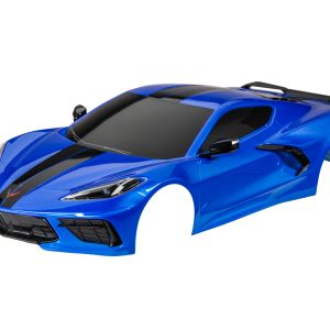 Traxxas BODY CORVETTE 2020 BLUE