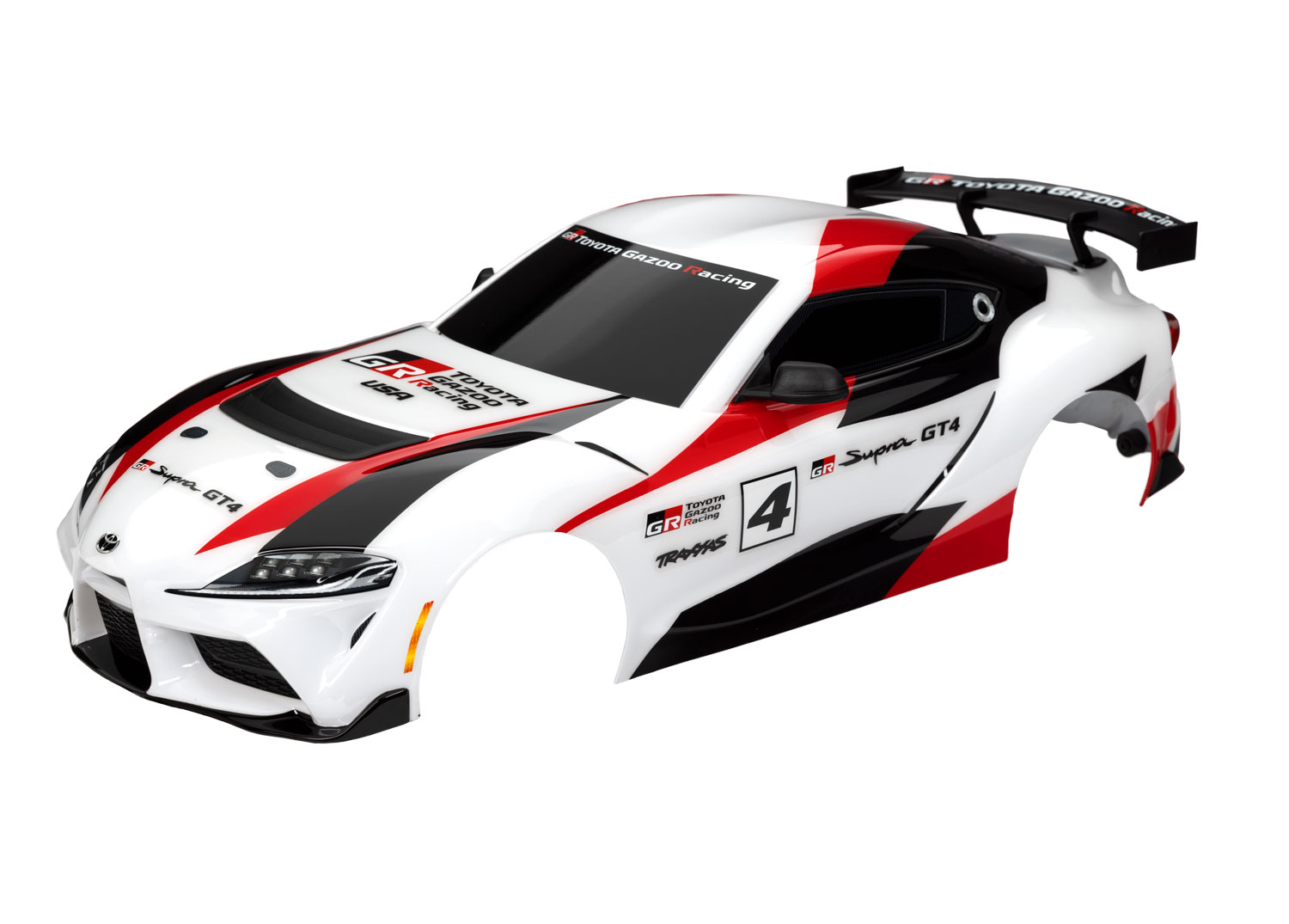 Traxxas BODY SUPRA GT4 WHITE