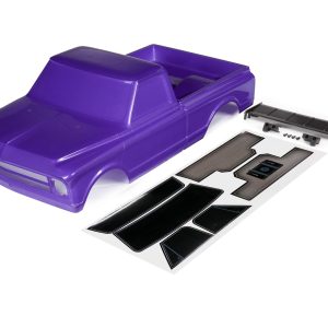 Traxxas BODY C10 PURPLE INCLUDES WING AND DECALS