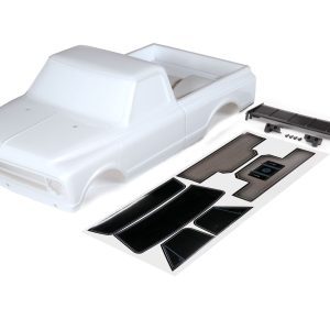 Traxxas BODY C10 WHITE INCLUDES WING AND DECALS