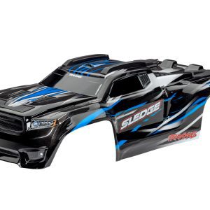 Traxxas BODY, SLEDGE BLUE COMPLETE