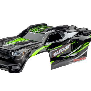 Traxxas BODY, SLEDGE GREEN, COMPLETE
