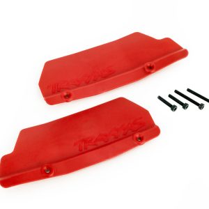 Traxxas MUD GUARDS REAR RED