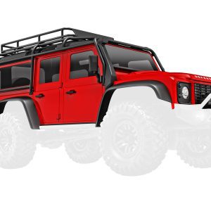 Traxxas BODY TRX-4M DEFENDER RED