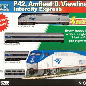 Kato Amfleet & Viewliner Intercity Express Train-Only Set - Ready to Run