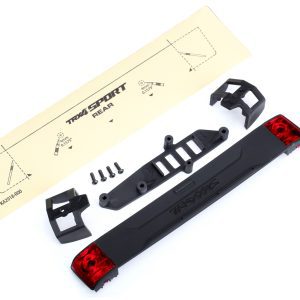 Traxxas TAILGATE PANEL/RETAINERS/MOUNT