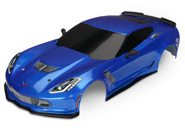 Traxxas BODY 4-TEC 2.0 CORVETTE BLUE