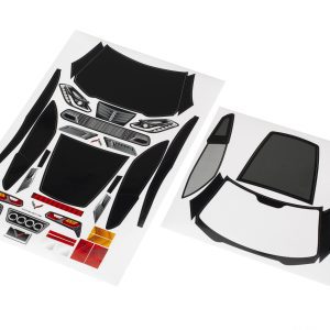 Traxxas DECAL 4-TEC CORVETTE