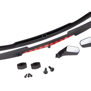Traxxas MIRRORS SIDE RETAINERS BLK (2)