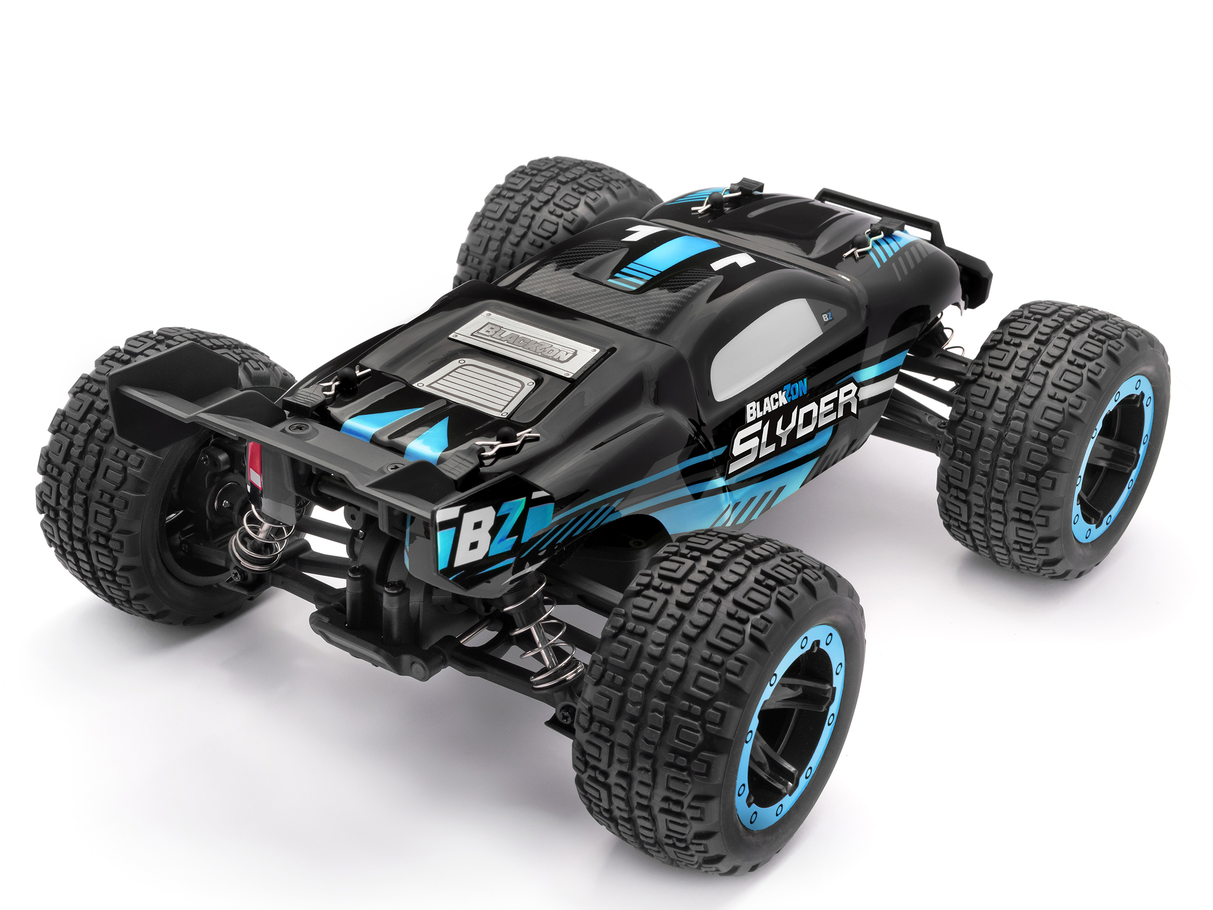 BlackZon Slyder 1/16th RTR 4WD Electric Stadium Truck - Blue - Image 3