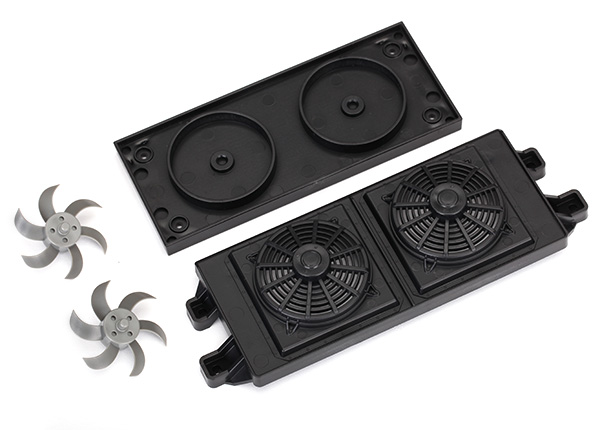 Traxxas RADIATOR BLACK