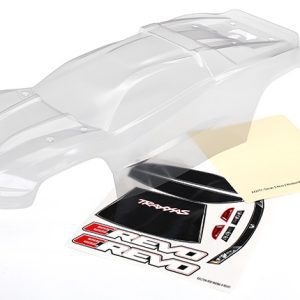 Traxxas BODY E-REVO 2 CLEAR DECAL