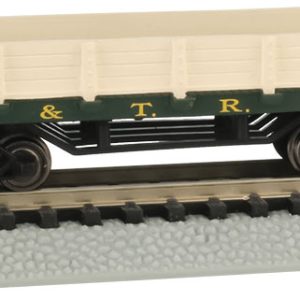 Bachmann Old-Time Wood Gondola - Ready to Run Virginia & Truckee #105 (green)