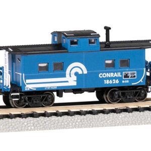 Bachmann Northeast-Style Steel Cupola Caboose - Ready to Run - Silver Series(R) Conrail #18726 (blue, black, white)