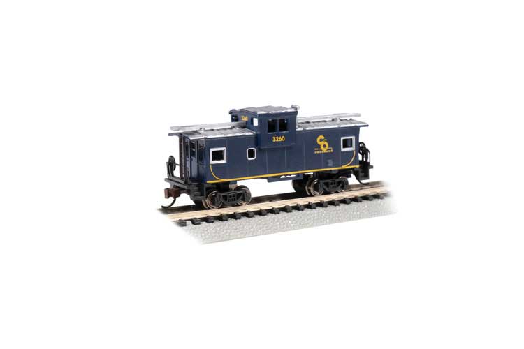 Bachmann 36' Wide-Vision Caboose - Ready to Run - Silver Series(R) Chesapeake & Ohio #3260