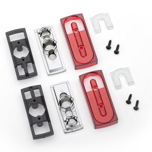 Traxxas TAIL LIGHT LENS & HOUSING (2)