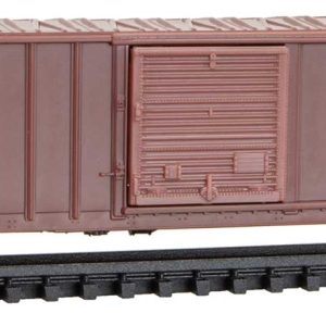 Micro Trains 50' Rib-Side Single-Door Boxcar No Roofwalk - Kit Undecorated