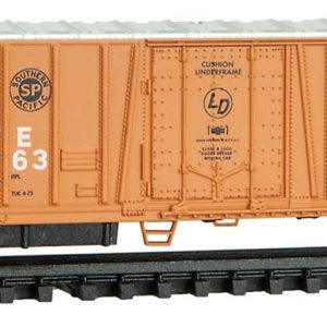 Micro Trains PC&F Class R-70-13 Steel Mechanical Reefer No Roofwalk - Ready to Run Pacific Fruit Express #450263 (orange, black, white, UP and SP Logos)