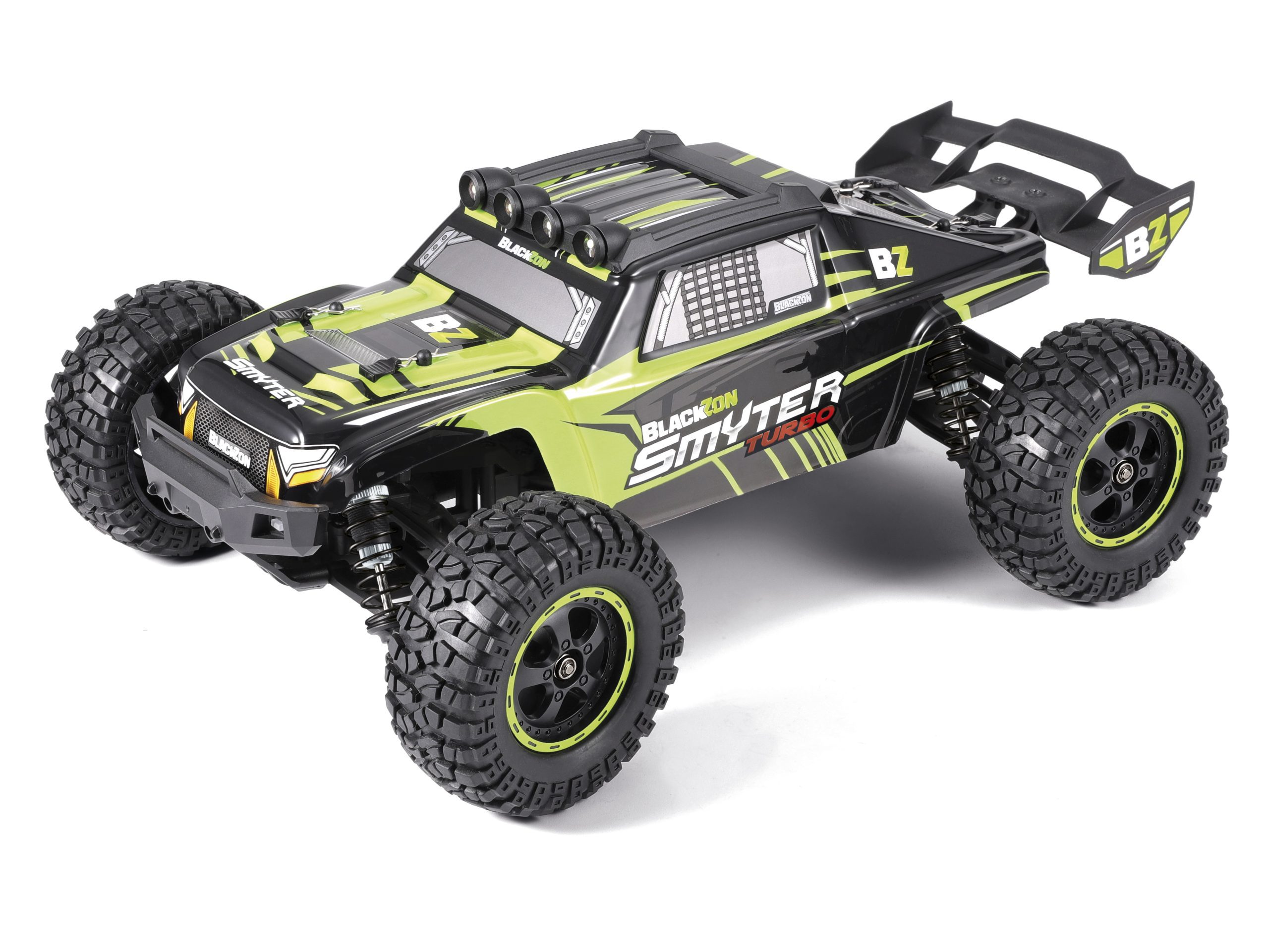 BlackZon Smyter DT Turbo 1/12 4WD RTR 3S Brushless - Green - Image 3