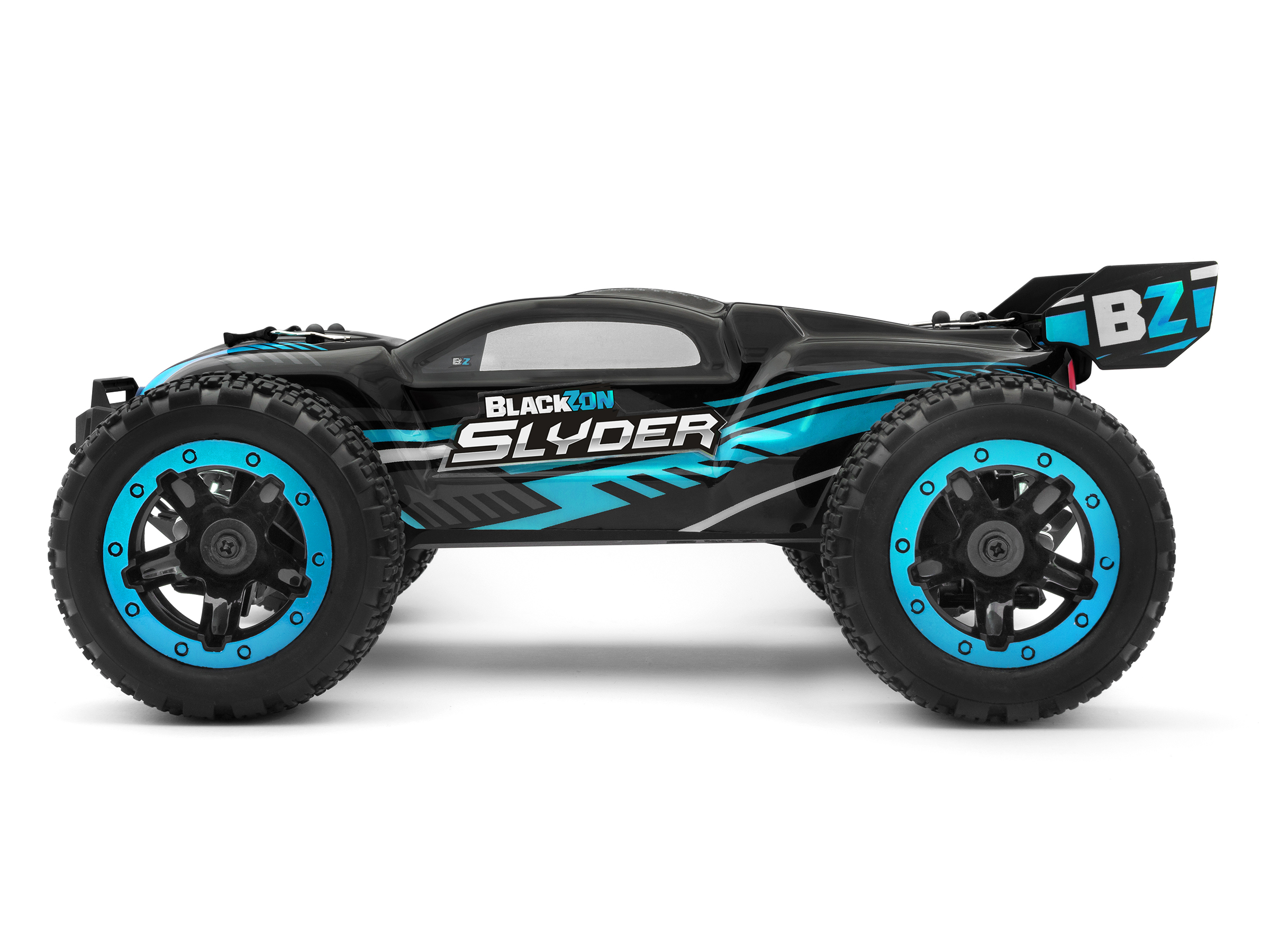 BlackZon Slyder 1/16th RTR 4WD Electric Stadium Truck - Blue - Image 4