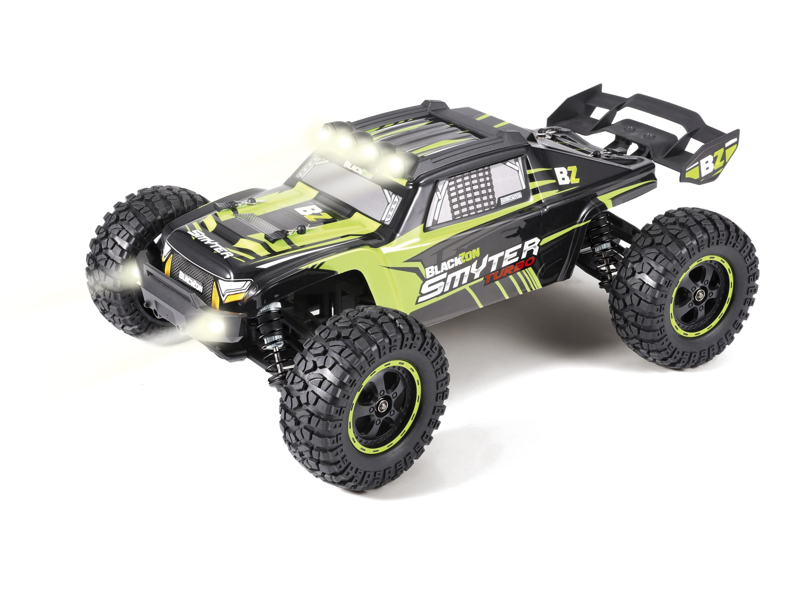 BlackZon Smyter DT Turbo 1/12 4WD RTR 3S Brushless - Green - Image 4