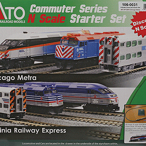 Kato MP36PH Commuter Train Starter Set