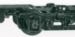 Micro Trains Four-Wheel Passenger Car Trucks With Adjustable Length Couplers 1 Pair