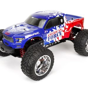CEN Racing Reeper American Force Edition Mega Monster Truck 1/7 RTR, Brushless w/ Hobbywing ESC and Savox Servo