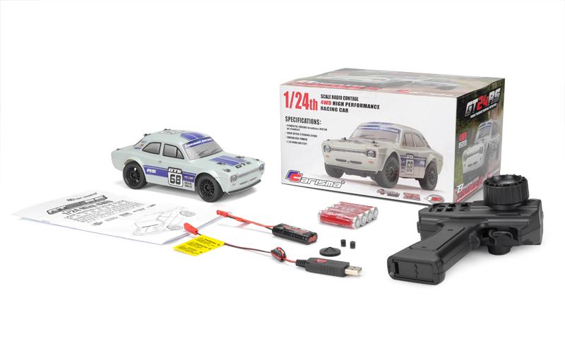 Carisma GT24 RS 1/24th Retro Micro Rally Car, Ready to Run
