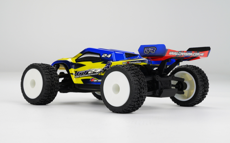 Carisma GT24TR 1/24 Scale Micro 4WD Truggy, RTR with NiMH Battery & USB Charger - Image 3